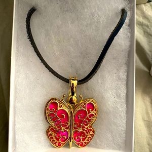 Butterfly versatile necklace